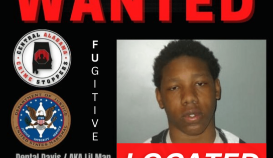 Suspect Dental Davis in custody; Wanted for 2022 Capital Murder charge in Alexander City