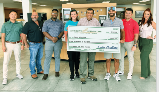 Gary Wiggins is Long-Lewis Hero of the Month for June