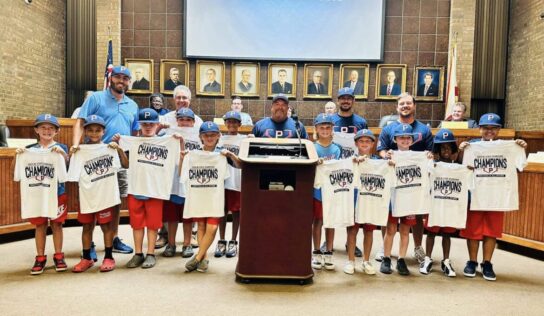 Prattville Recognizes 9U All Stars as State Champions at Council Meeting