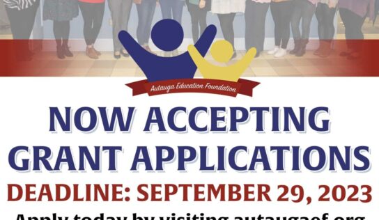 Autauga Education Foundation Accepting Grant Applications