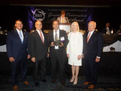Michael “Blake” Harris Awarded Hunter Safety Instructor of the Year by the Alabama Wildlife Federation