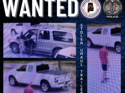 Prattville – Stolen U-Haul Trailer Investigation; Reward Offered