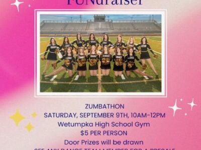 WHS Varsity Dance Team Fundraiser offers Zumbathon at Gym Sept. 9
