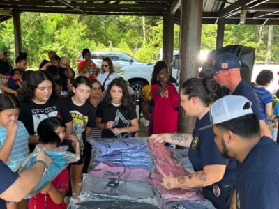 Backpack Giveaway in Coosada honors Memory of Chief Leon Smith Sr.
