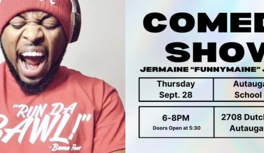 Jermaine ‘Funnymaine’ Johnson Making A Stop In Autaugaville Thursday