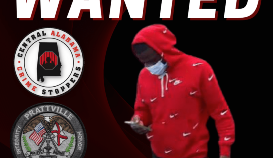 Prattville-Stolen Debit Card Investigation–Cash Reward Offered