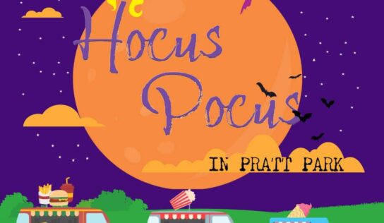 “Hocus Pocus” Movie coming to Pratt Park Oct. 13; Food Vendors and more Available