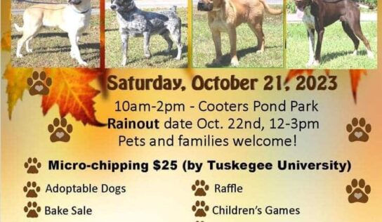 PAHS Pet Palooza coming to Cooters Pond Oct. 21