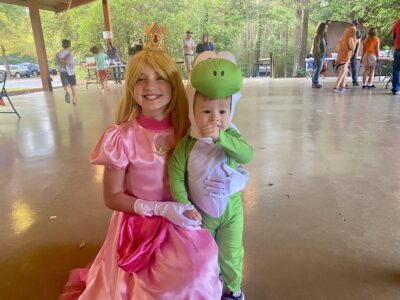 Large Crowd for Creatures of the Night and Halloween Carnival at the Alabama Nature Center in Millbrook