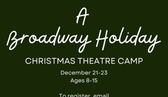 Wetumpka Depot Offering Christmas Break Theatre Camp