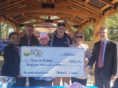 Margaret’s Meadow, Town of Elmore’s new Park celebrated by Council, Officials and Residents