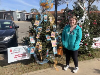 Prattville woman shares her story by bringing the faces of 22q to the Prattville Tree Trail
