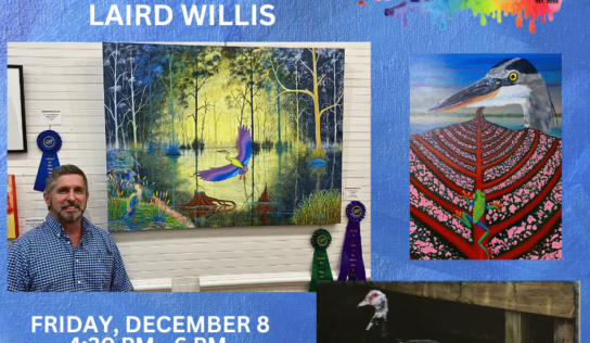 Laird Willis: The Art Mill of Millbrook to host Art Exhibition, Reception Friday