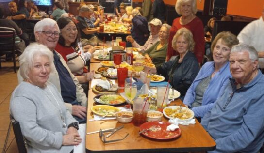 Dinner with some of the 1965 Class of Elmore County High School