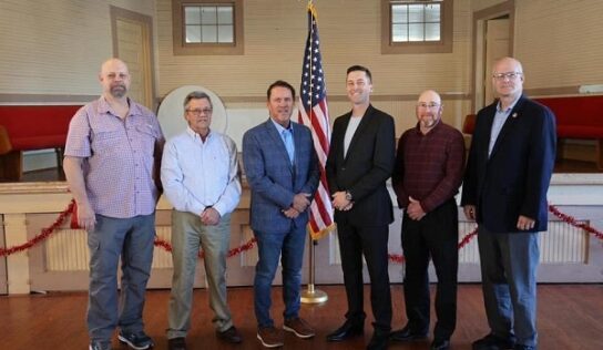 The town of Pine Level held its first organizational city council meeting and honored the late James (Mickey) Cothran’s seat