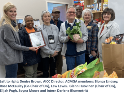 Autauga County Master Gardeners donated 1,632 of Fresh Produce to AICC last Year