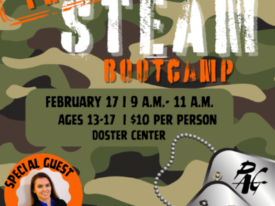 Team Steam Boot Camp coming to Prattville with Special Guest Shay Pilcher; Register NOW!