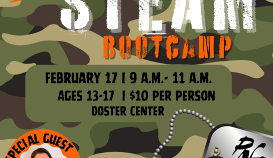 Team Steam Boot Camp coming to Prattville with Special Guest Shay Pilcher; Register NOW!