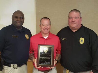 Lt. Matt Henson retires after 25 years with Millbrook Police Department