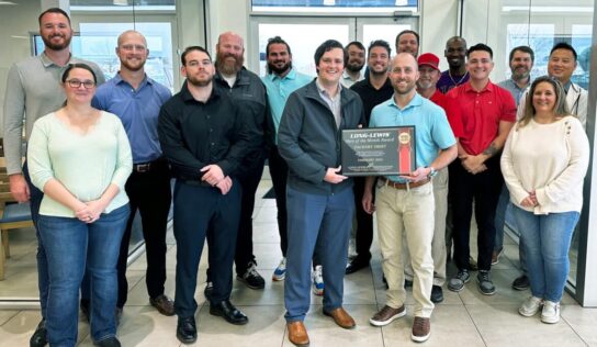 Zach Ebert named Long-Lewis Hero of the Month for February