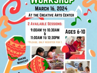 FREE Children’s Art Workshop coming to Prattville Cultural Arts Center
