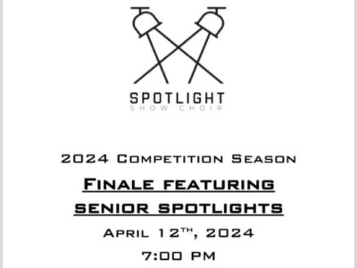 Prattville High Show Choir Senior Finale is April 12th and it is FREE!