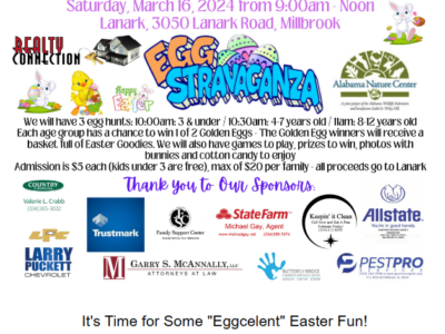 7th Annual Easter Eggstravaganza coming to Lanark in Millbrook March 16