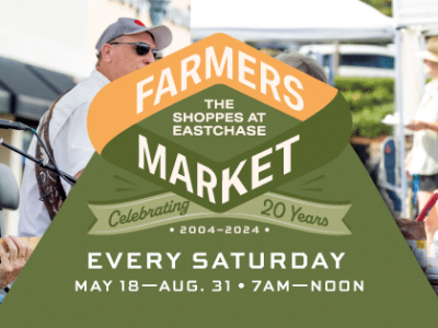 Shoppes at EastChase announce 20th annual Farmers Market opening May 18
