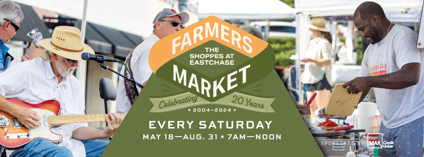 Shoppes at EastChase announce 20th annual Farmers Market opening May 18