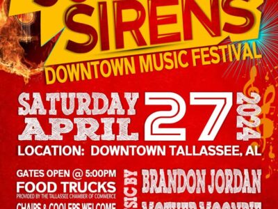 Sounds and Sirens Event coming April 27 hosted by Tallassee