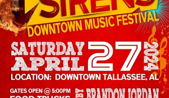 Sounds and Sirens Event coming April 27 hosted by Tallassee