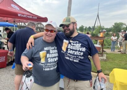 It was mostly sunshine and all smiles for the CoosaPalooza Brewfest