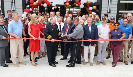 City of Wetumpka Holds Ribbon Cutting for New Fire Station