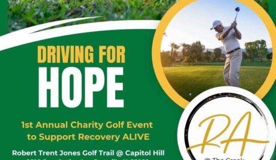 Recovery ALIVE announces inaugural charity golf event in Prattville