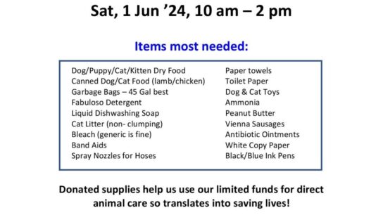 HSEC Supply Drive is Saturday at Wetumpka Walmart