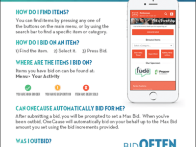 AWF online Silent Auction happening now! Bidding ends at 6:30 tonight