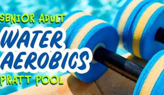 Pratt Pool offering Senior Adult Water Aerobics classes and it is FREE!