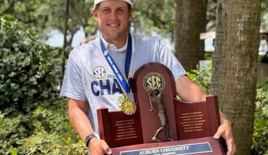 Former SEHS Golfer Josiah Gilbert Helps Auburn Win First National Golf Championship