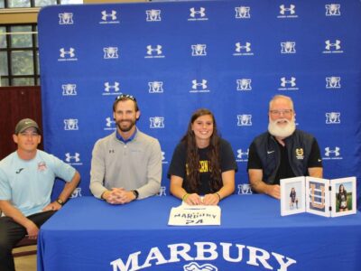 Meya James of Marbury High signs Letter of Intent with Southern Union
