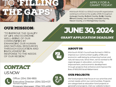 Grant Cycle for Mid-South RC&D closes June 30