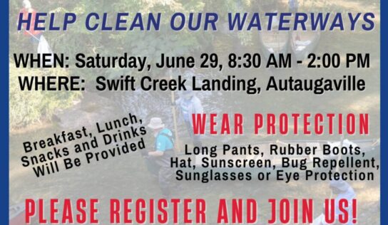 Alabama River Clean Up is Saturday in Autaugaville!