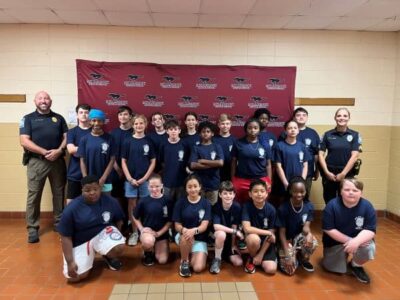 Local kids learn to protect and serve with the Millbrook Police Department