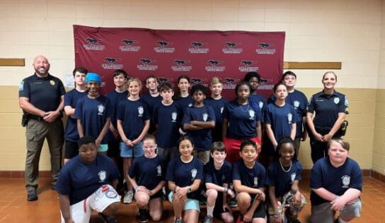 Local kids learn to protect and serve with the Millbrook Police Department