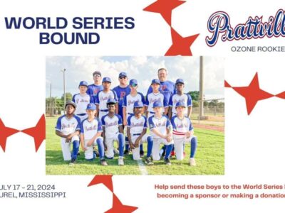 Prattville Ozone Rookie All-Star Team headed to World Series; sponsors needed