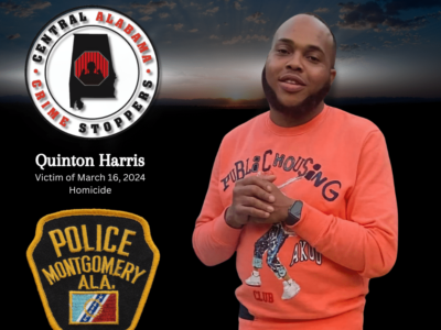 Montgomery Police Seeking Information in Fatal March Shooting – Cash Reward Starting at $1,000.00 Offered