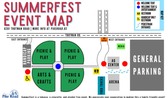 Pike Road prepares for FREE family-friendly Summerfest