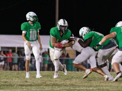 Despite the loss at home last night Holtville still looks promising under new Head Coach Cory Lee