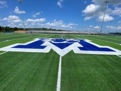 Touchdown! Marbury High School new turf field is a green dream
