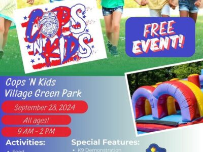 Annual ‘Cops and Kids’ in Millbrook Sept. 28; Showcase your group or business