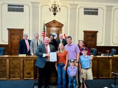 Elmore County Commission honors state champion Brantley Barrett
